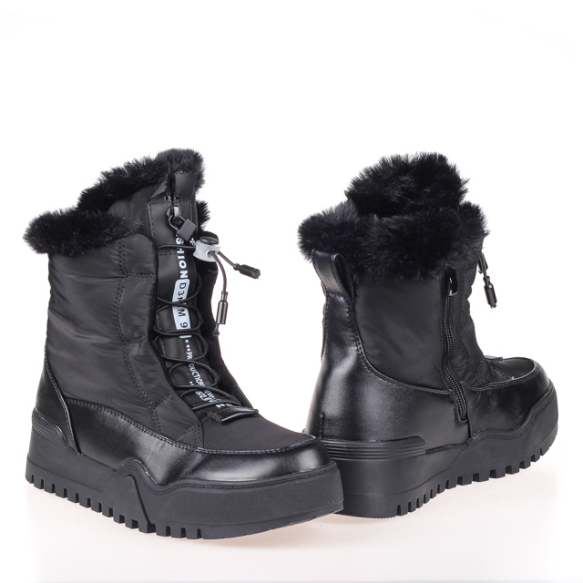 

Женские ботинки зима Allshoes 157283 Черный р.37 (23 см.)