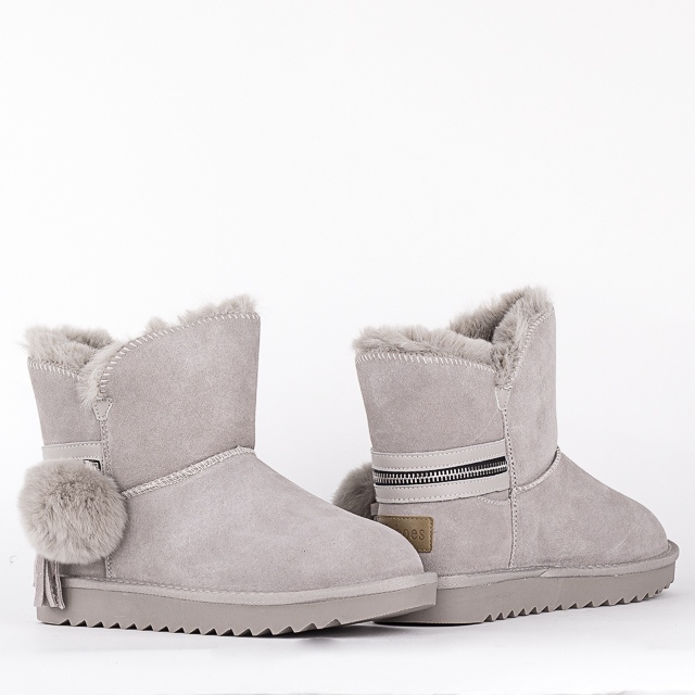 

Женские угги зима Allshoes 148116 Серый р.39