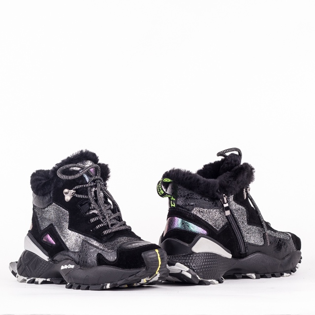 

Женские кроссовки зима Allshoes 149120 Черный р.39