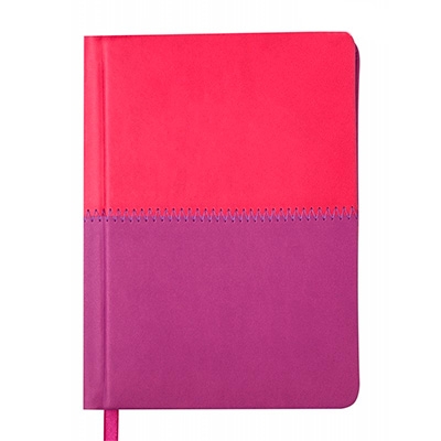 

Ежедневник недатир QUATTRO, A6, 288 стр., розовый + сиреневый BM.2609-91