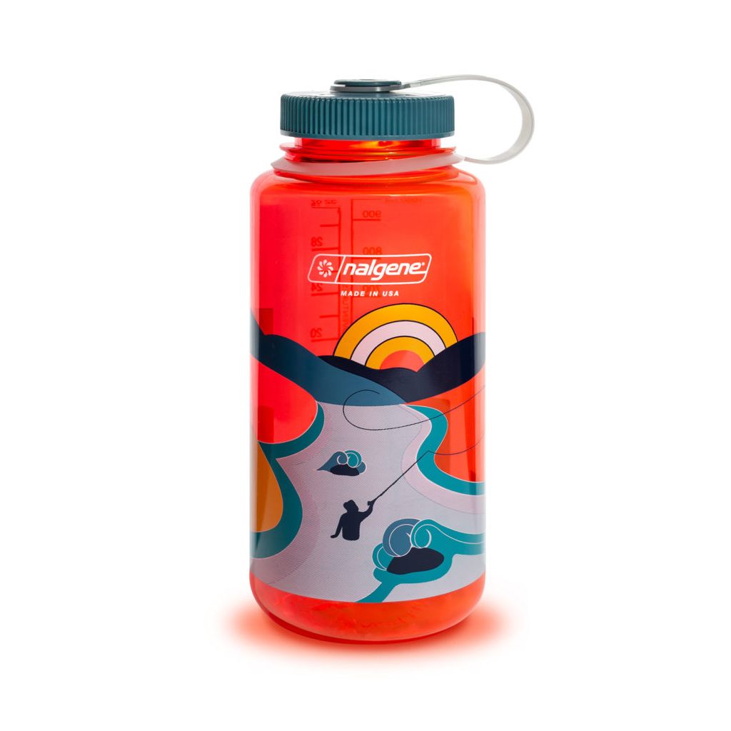 

Бутылка для воды Nalgene Wide Mouth Retro Water Bottle 0.95L