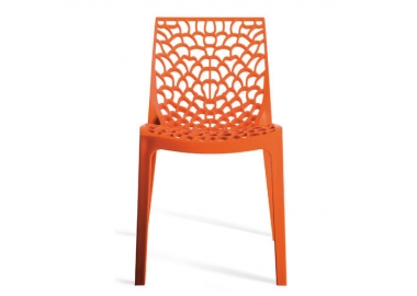 

Cтул для кухни, кафе, ресторана GRANDSOLEIL GRUVYER ORANGE Грувер Оранж S6316A