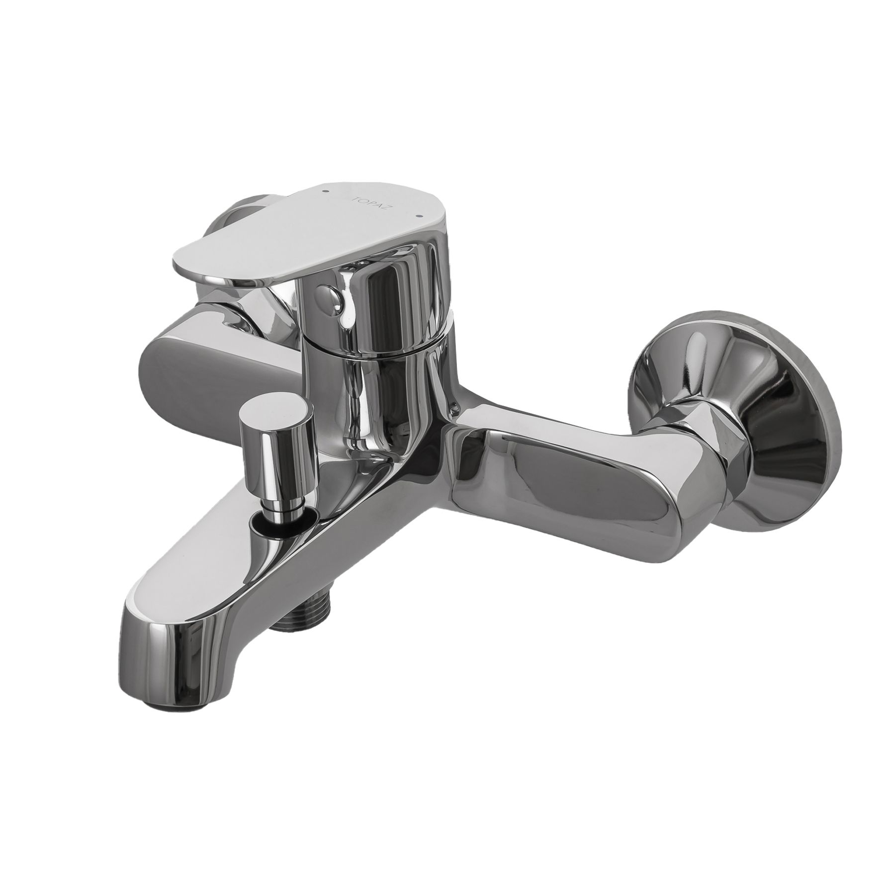

Cмеситель в ванную однозахватный с коротким изливом TOPAZ ZARA-TZ 13101-H37 хром латунь 000012219