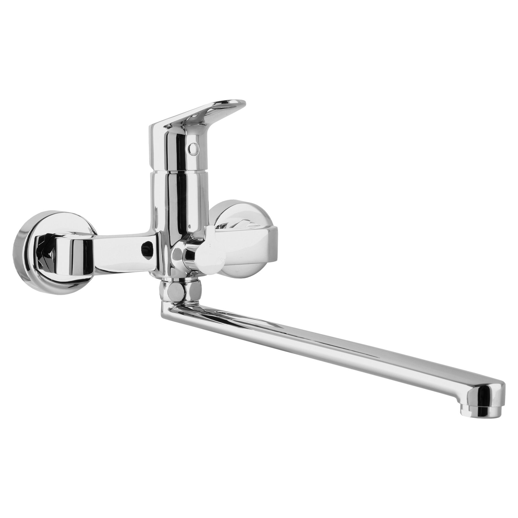 

Кран в ванную одновентильный с длинным гусаком TOPAZ ZARA TZ-13208-H37 хром латунь 000019564
