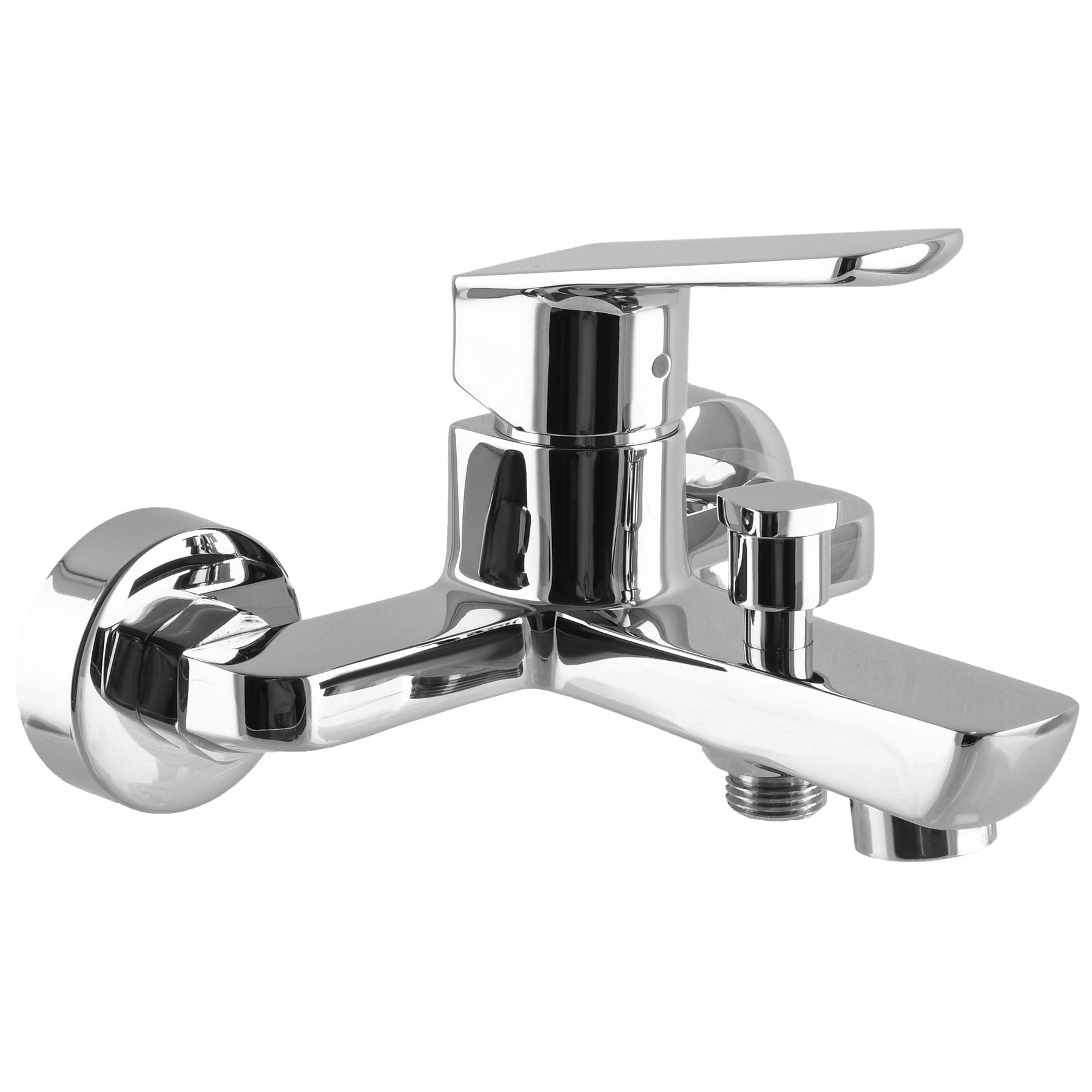 

Cмеситель для ванной однорычажный с коротким изливом TOPAZ LEXI TL 21101-H57-0 хром латунь 000019544
