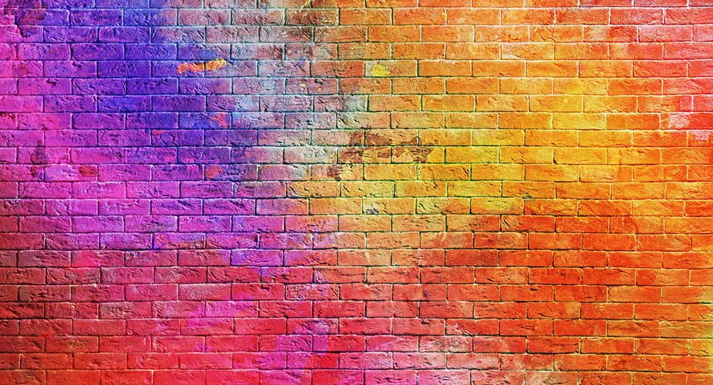 

Фотообои ArtSide Разноцветная стена (421057369) Венеция