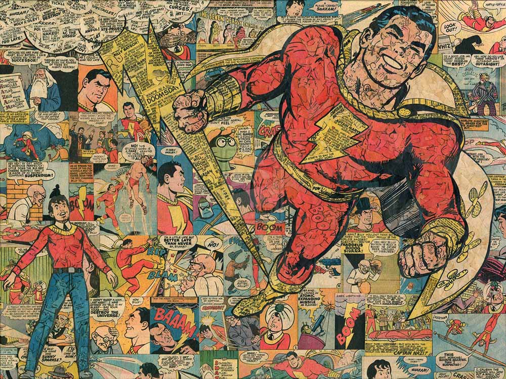 

Фотообои ArtSide Комиксы с супергероями (21003202117) Базальт