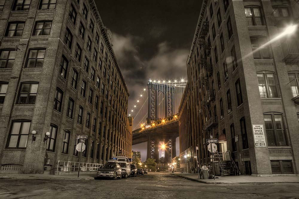 

Фотообои ArtSide Вид на мост (6643) Аква