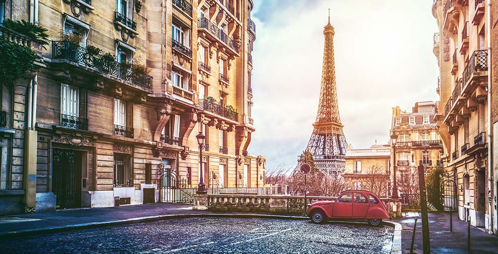 

Фотообои ArtSide Вид на Эйфелеву башню (637985872) Базальт
