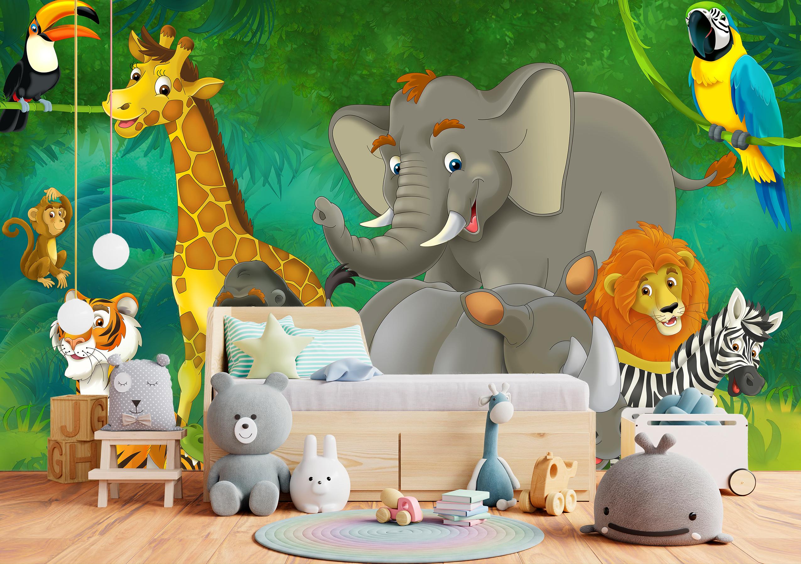 

Виниловые Фотообои Walldeco Сказочные животные 285x190 Фреска