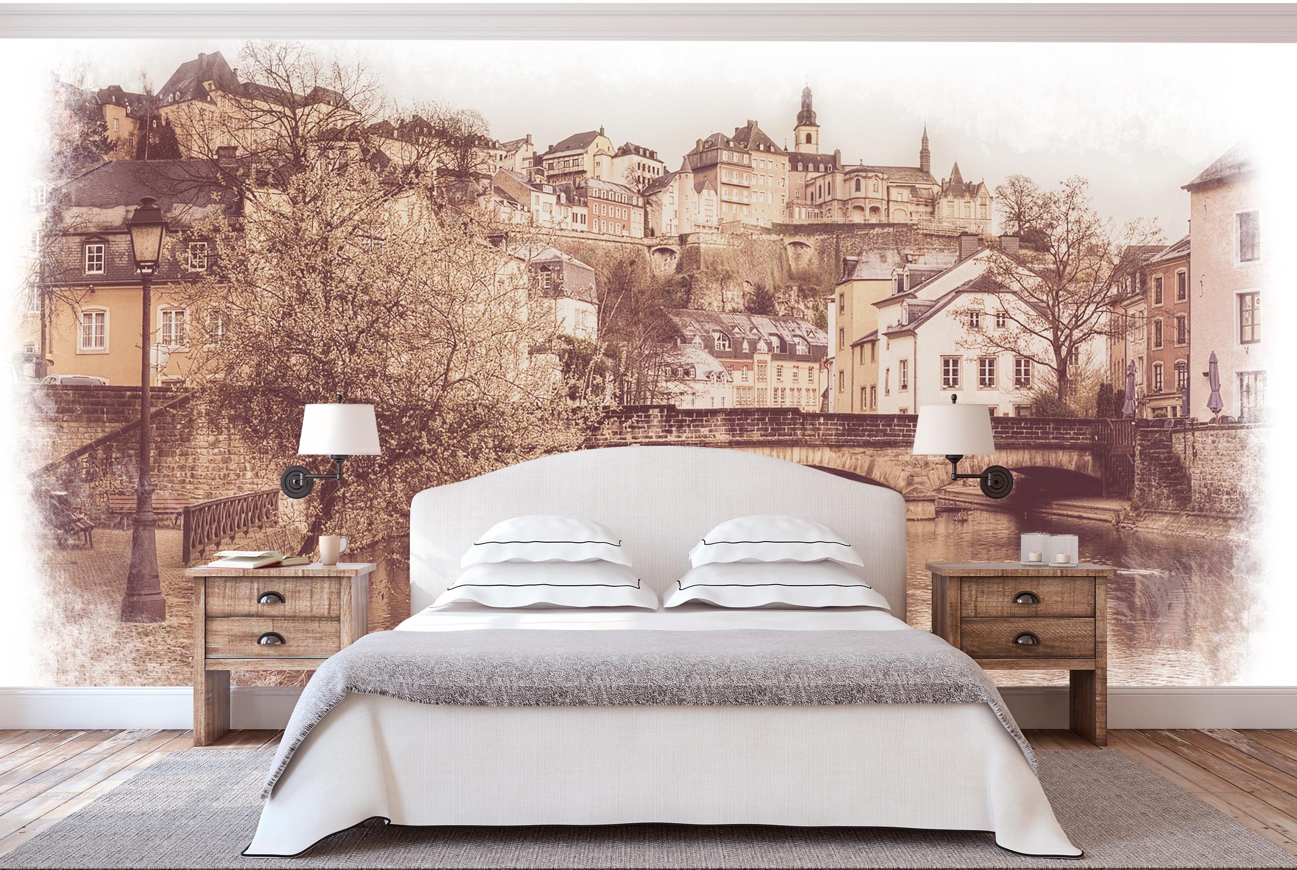 

Виниловые Фотообои Walldeco Панорама города 285x190 Деко
