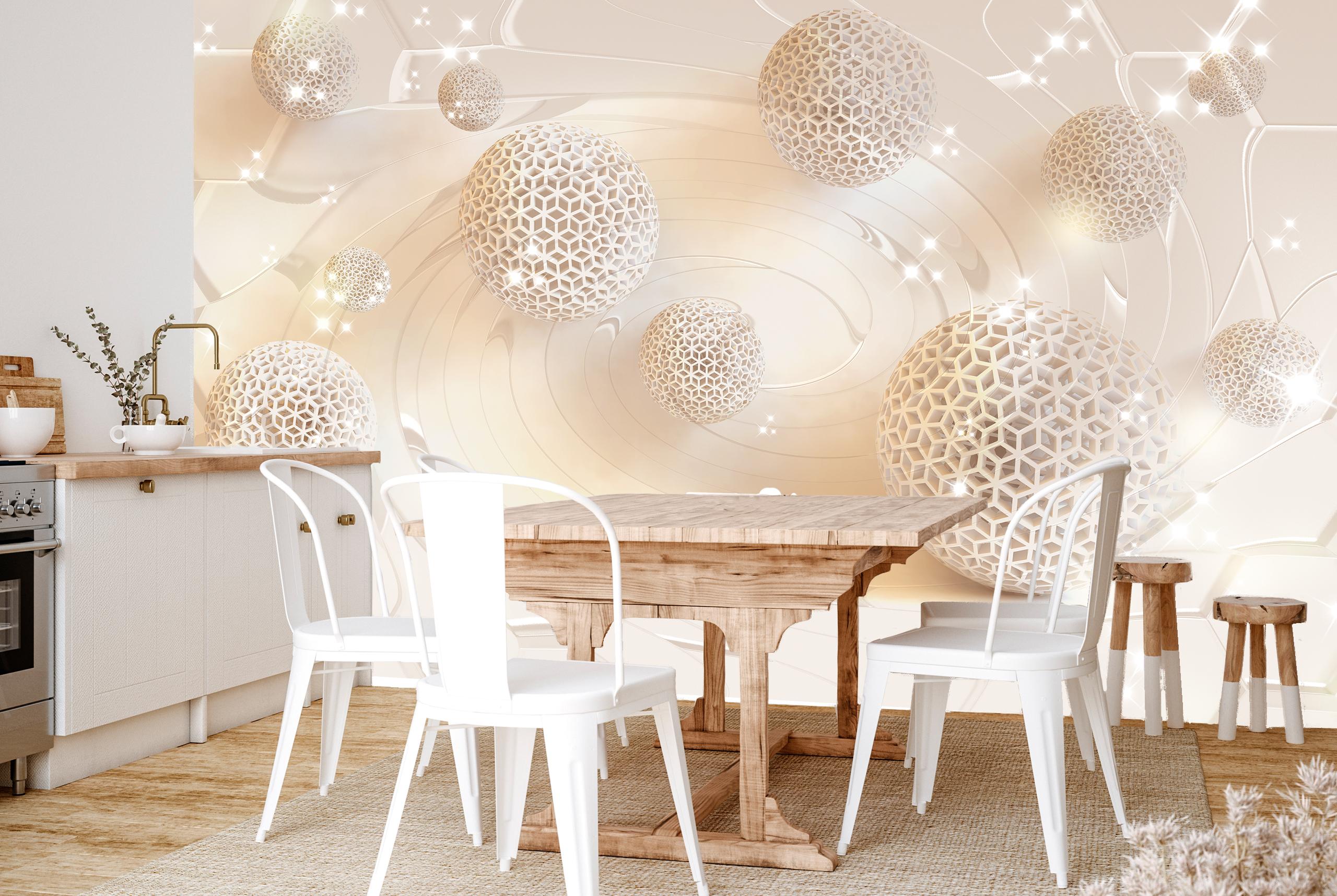 

Виниловые Фотообои Walldeco 3Д абстракция 400x260 Базальт