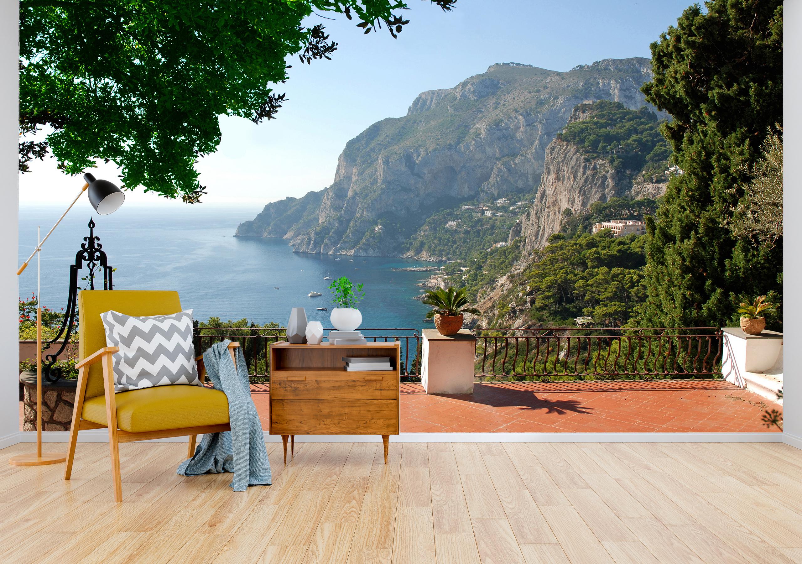 

Виниловые Фотообои Walldeco Море и горы 475x300 Фреска