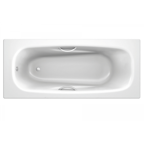 

Ванна стальна Koller pool 2.8 мм 160х75 Deline з ручками