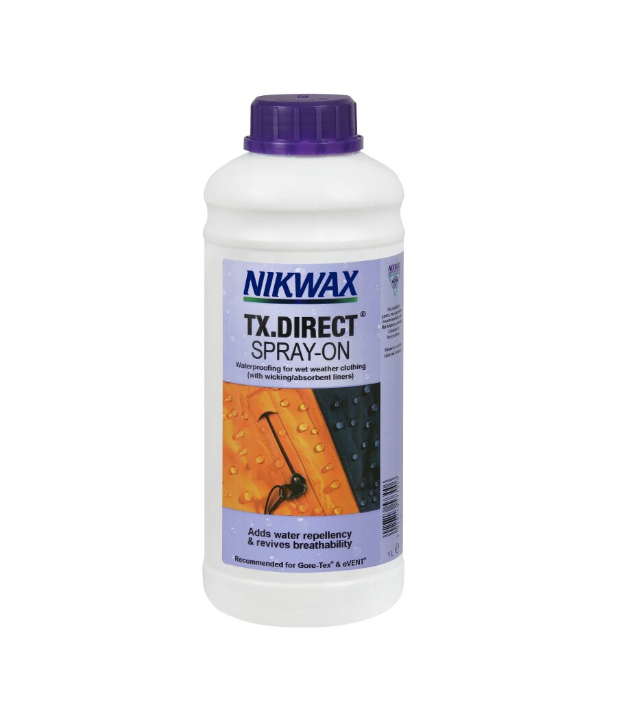 

Пропитка для мембран Nikwax TX. Direct Spray-on 1l purple