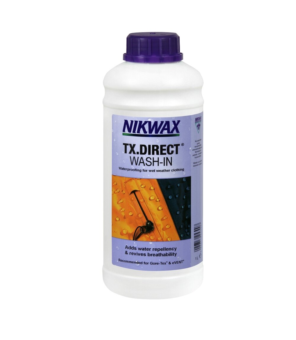 

Пропитка для мембран Nikwax TX. Direct Wash-in 1l purple