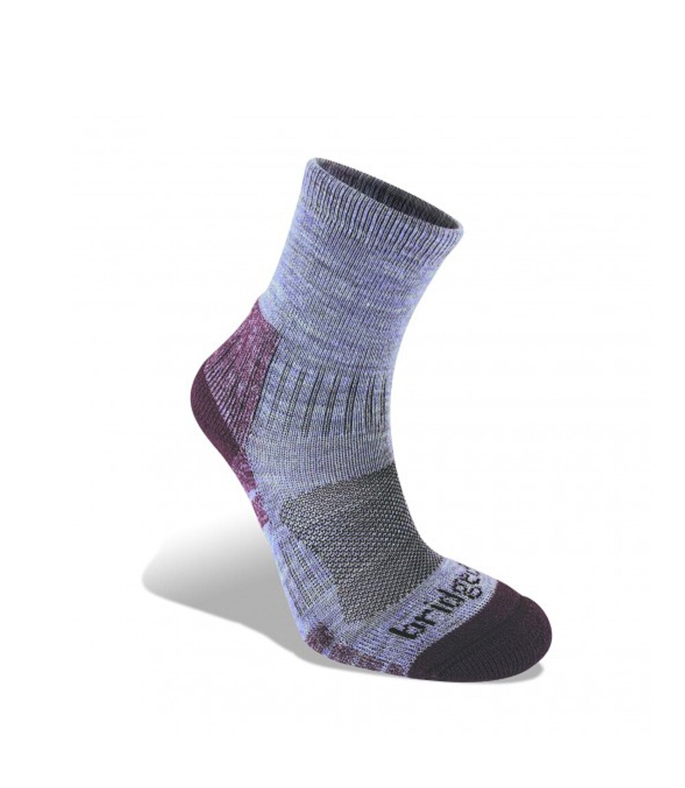 

Носки Bridgedale WoolFusion® Trail Light Women's Heather/damson (610608.814, Носки Bridgedale WoolFusion® Trail Light Women's Heather/damson (610608.814.L)