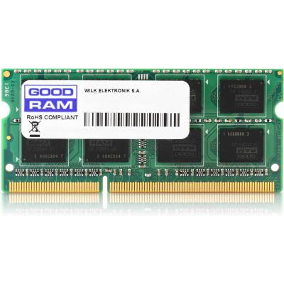 

Оперативная память Goodram 4GB SO-DIMM DDR3 1600 MHz (GR1600S3V64L11S/4G)