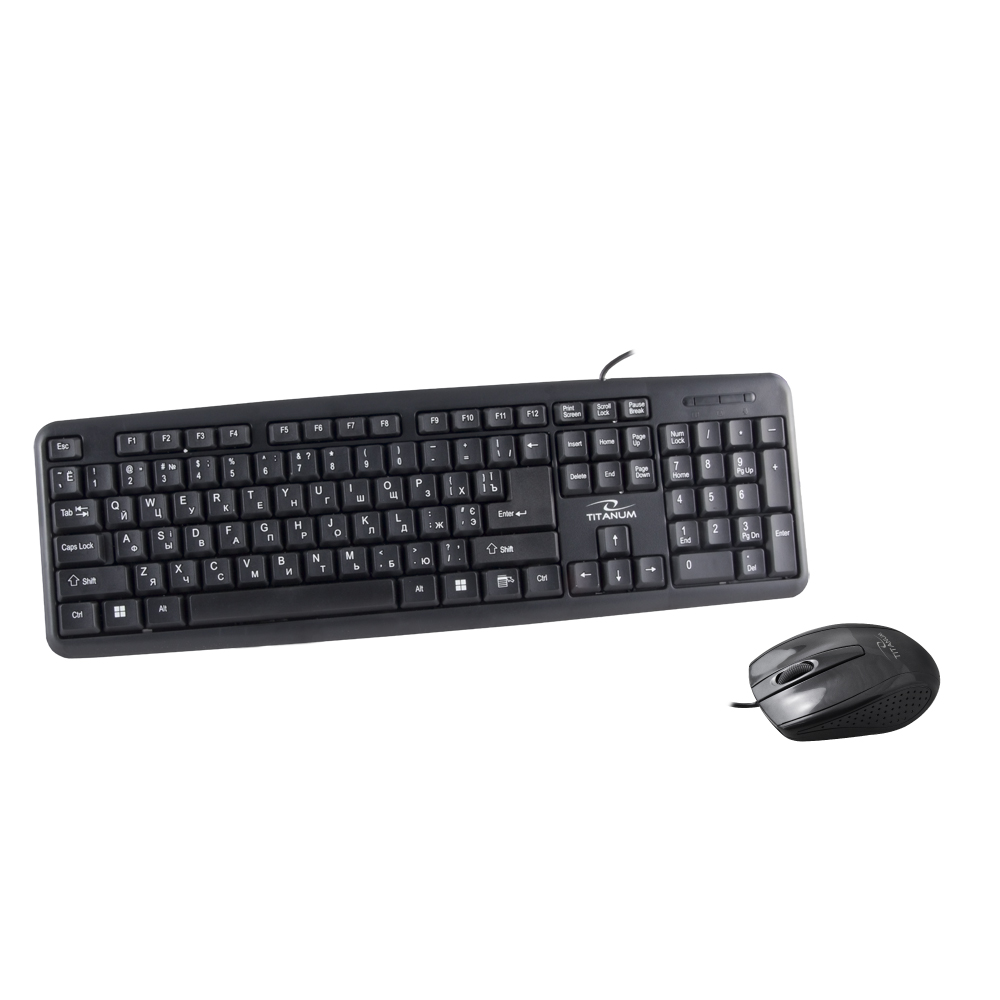 

Комплект клавиатура + мышь Esperanza TK110 Black USB