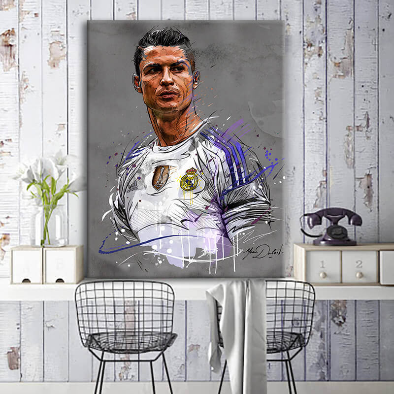 

Картина Арт-холст Криштиану Роналду Арт-urb_00059 100х120 см