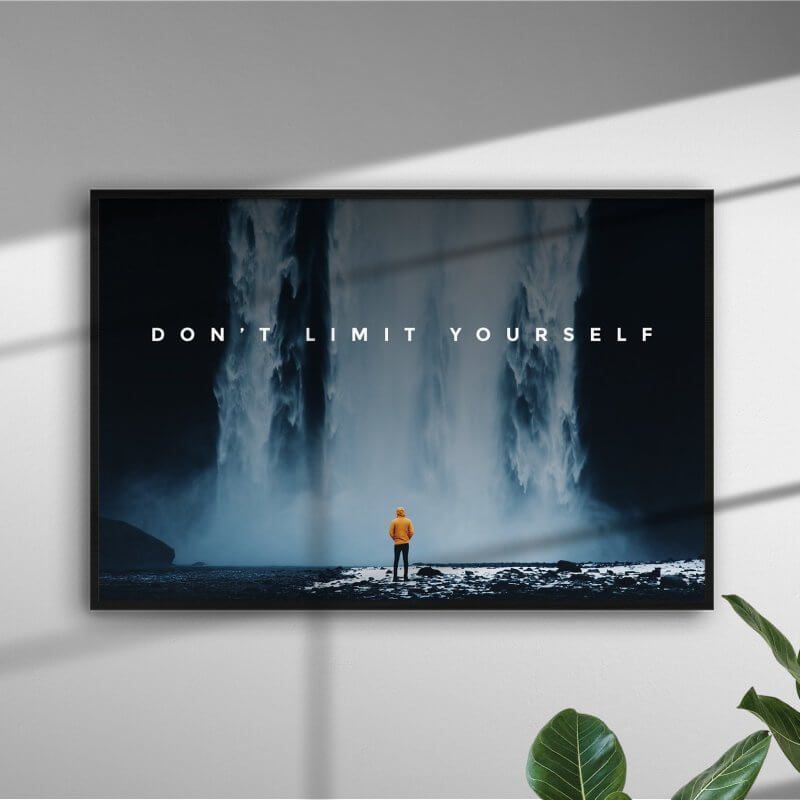 

Картина Арт-холст Don’t limit yourself Арт-urb_00120 120х80 см
