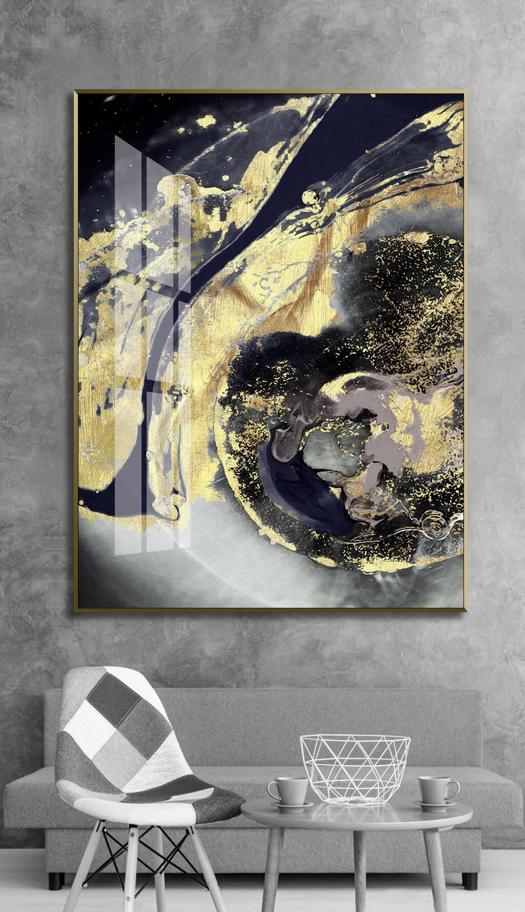 

Картина Арт-холст Черное золото Арт-dca_00002935 60х80 см