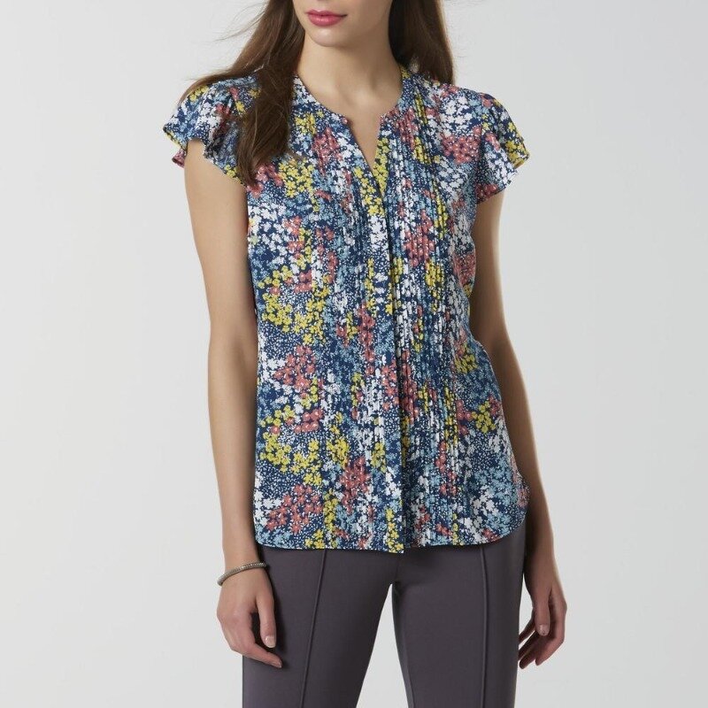 

Летняя блуза Simply Styled  Цветная голубая, Летняя блуза Simply Styled S Цветная голубая