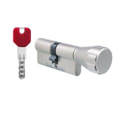 

Цилиндр EVVA MCS KZ (81х46) 5KEY ключ-тумблер никель