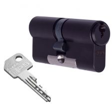 

Цилиндр EVVA EPS (36х36) 3KEY ключ-ключ черный