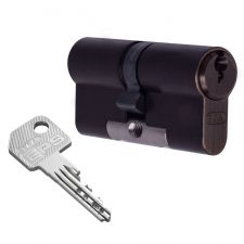 

Цилиндр EVVA EPS (86х86) 3KEY ключ-ключ бронза