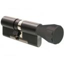 

Цилиндр EVVA ICS (86х36) без ключей ключ-тумблер бронза