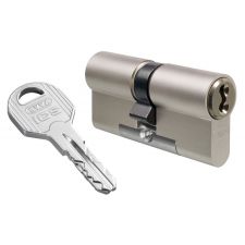 

Цилиндр EVVA ICS (41х81) 3KEY ключ-ключ никель