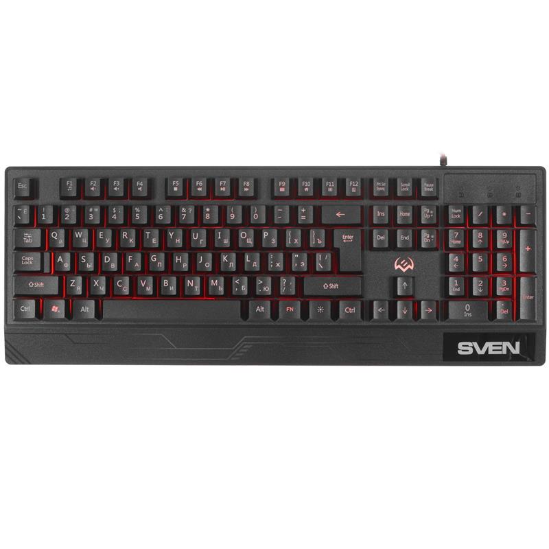 

Клавиатура Sven KB-G8300 Black USB