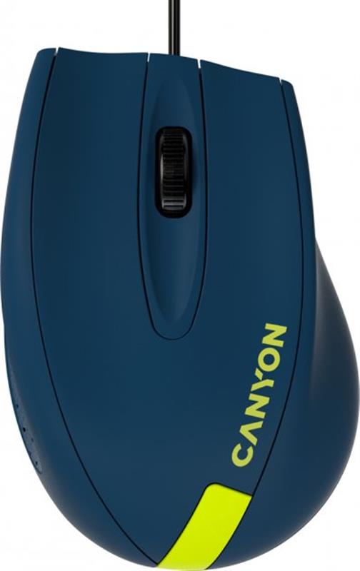 

Мышь Canyon CNE-CMS11BY Blue/Yellow USB