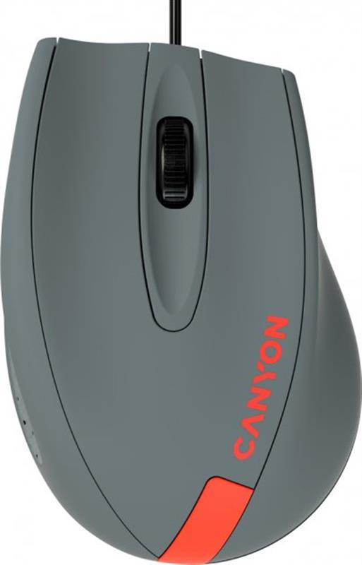 

Мышь Canyon CNE-CMS11DG Grey/Red USB