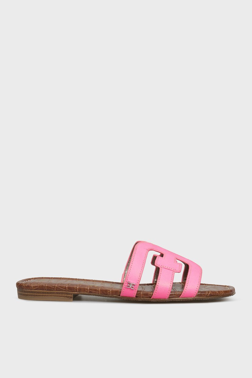 

Женские розовые кожаные слайдеры BAY Sam Edelman 37 F6992LW656