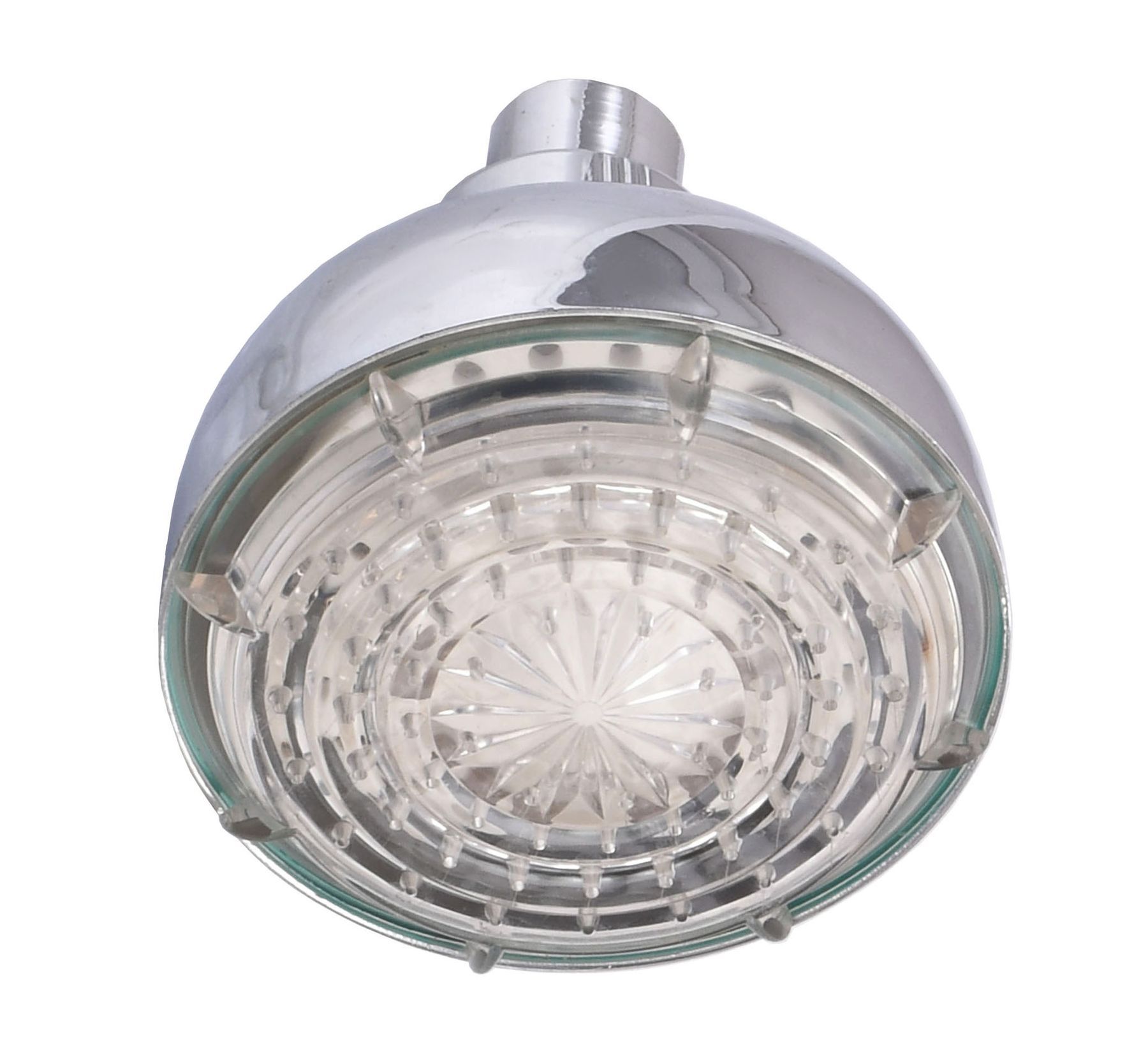 

Потолочный душ круглый с подсветкой GLOBUS LUX HLS-22 LED 90мм хром пластик 000009104