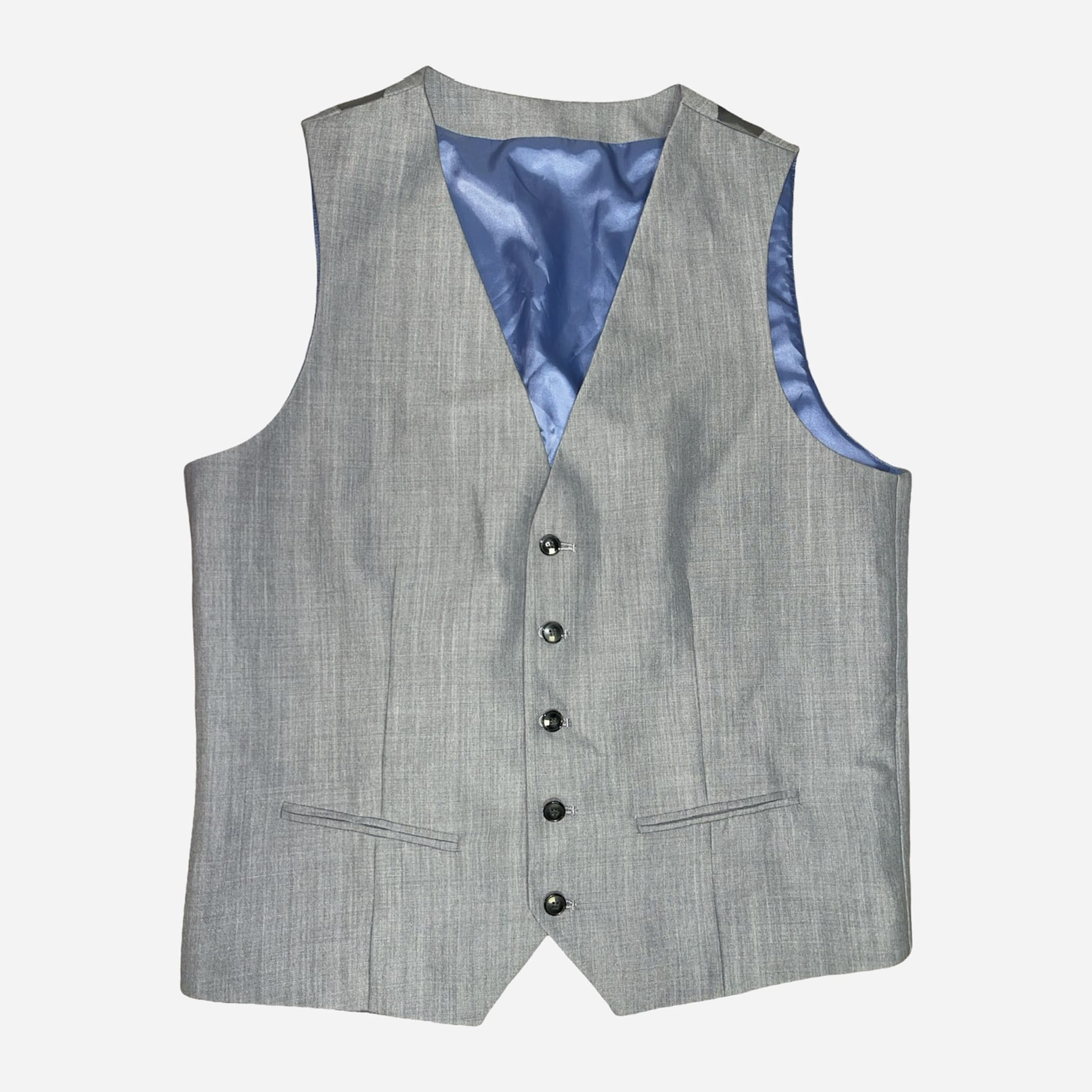 

Жилет C&A 975158  Серо-голубой, Жилет C&A 975158 52 Серо-голубой