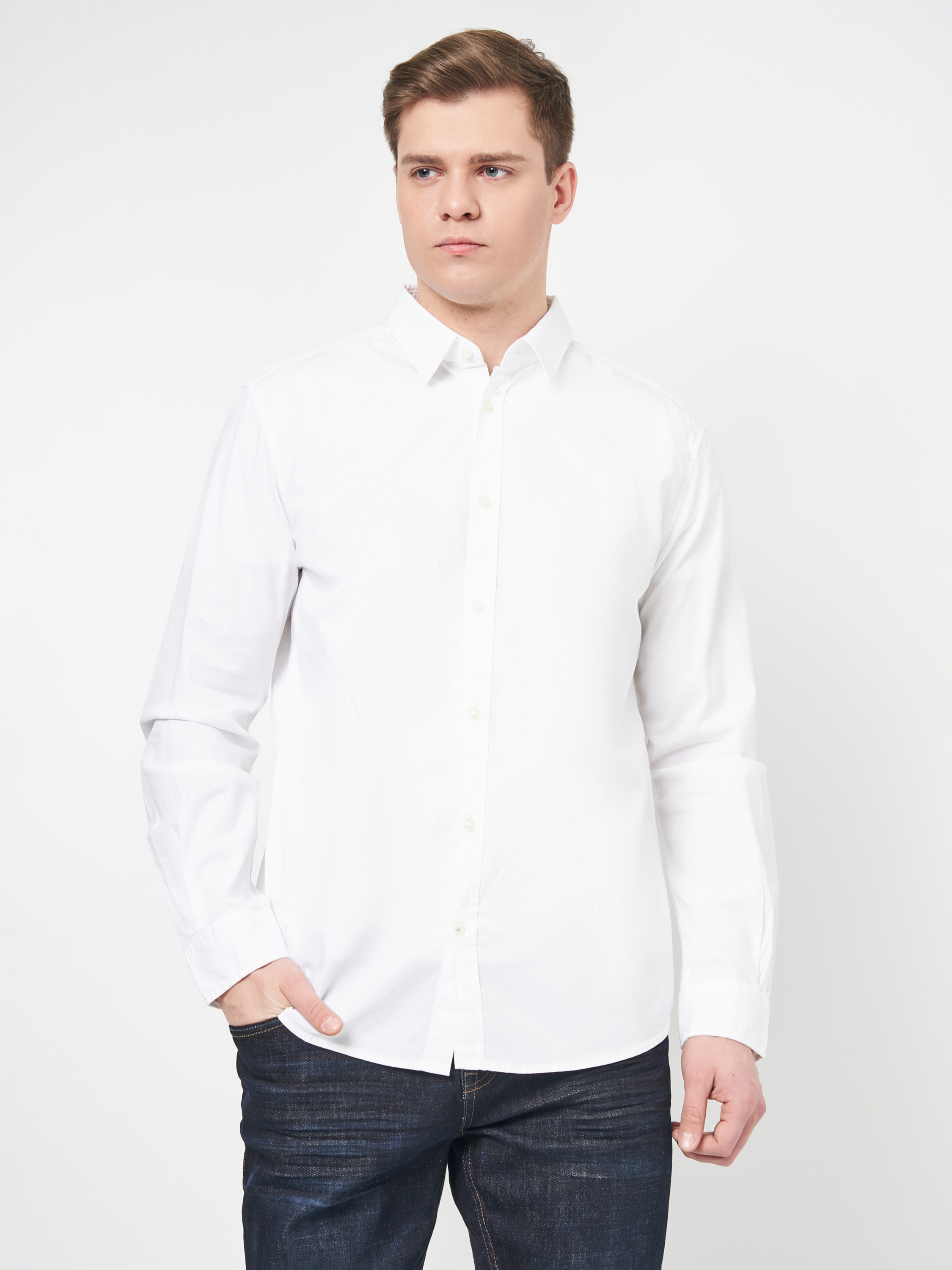 

Рубашка Tom Tailor 1015320-20000  Белая, Рубашка Tom Tailor 1015320-20000 XL Белая
