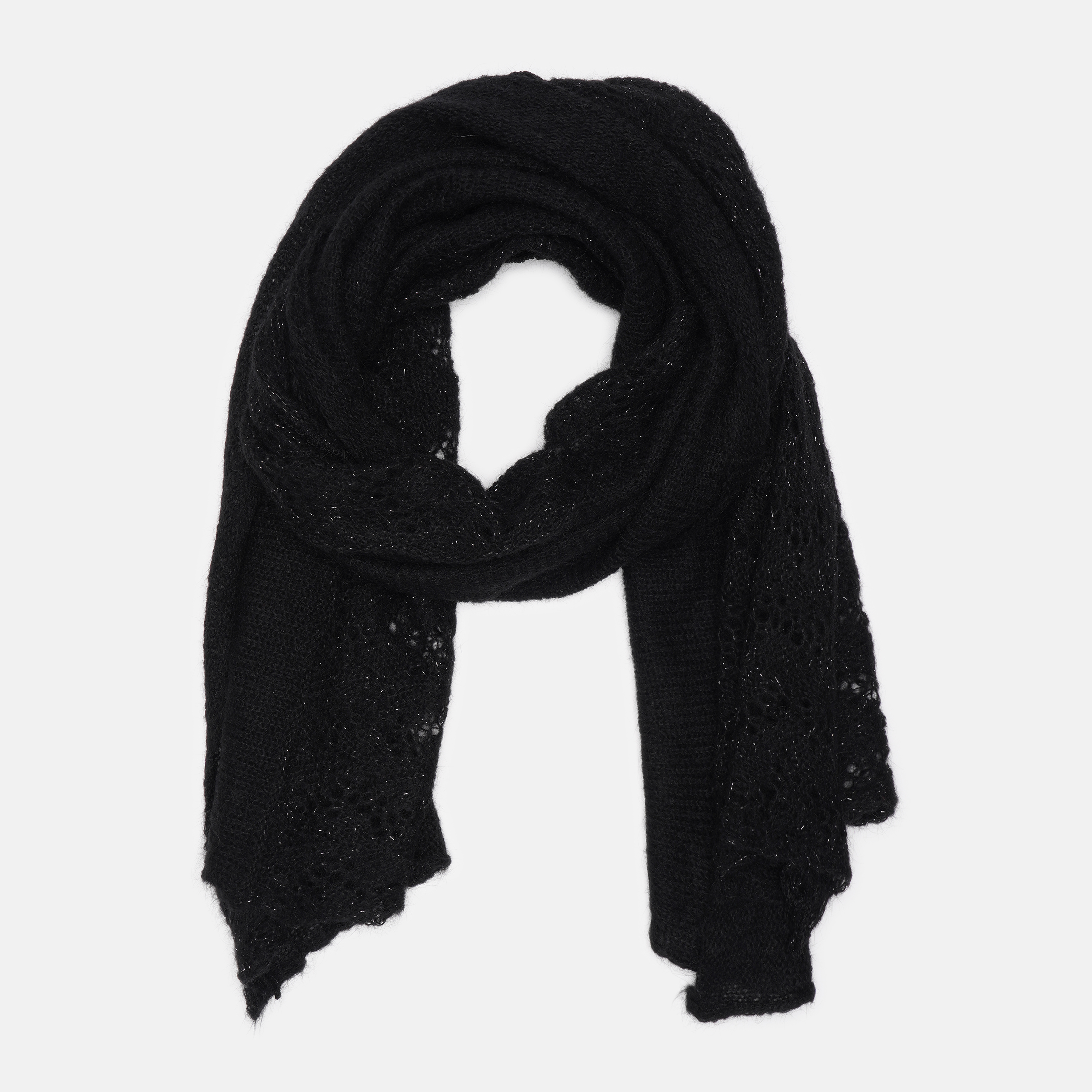 

Шарф No Brand scarf65 Черный