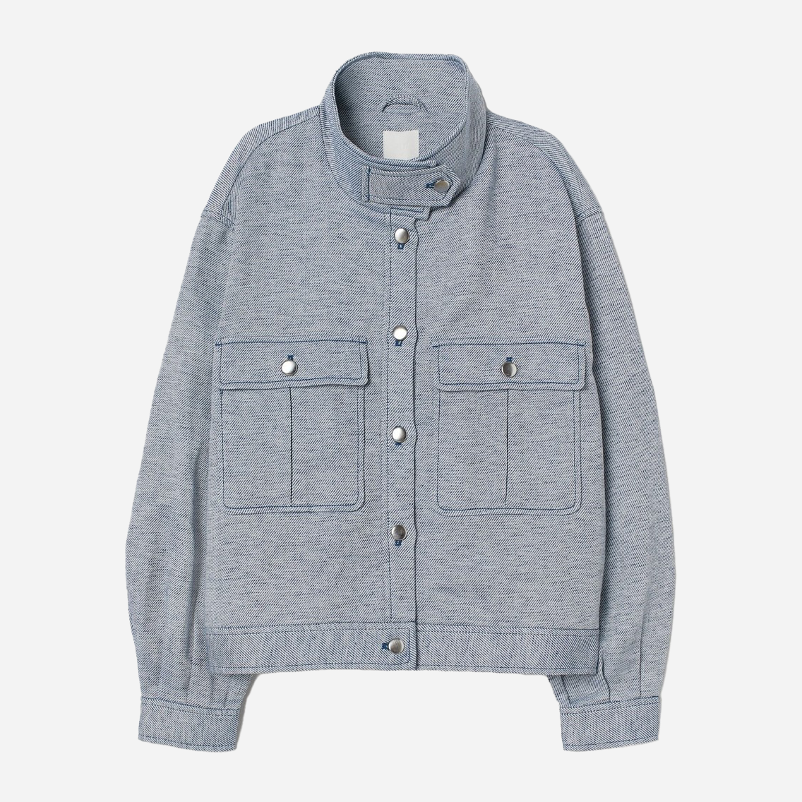 

Полупальто H& 850562  Серо-синее, Полупальто H&M 850562 M Серо-синее