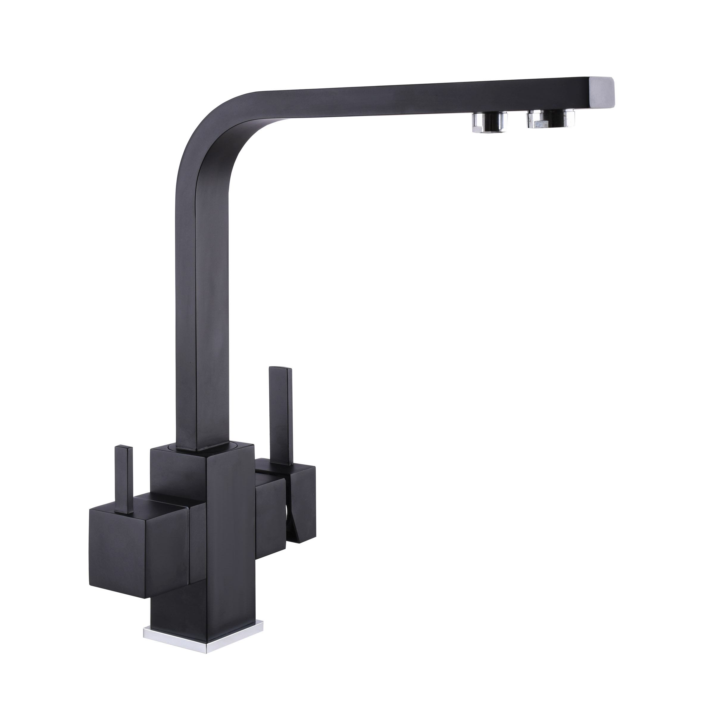 

Кран для кухни для фильтра GLOBUS LUX GLLR-0111-10- BB черный латунь 000021849