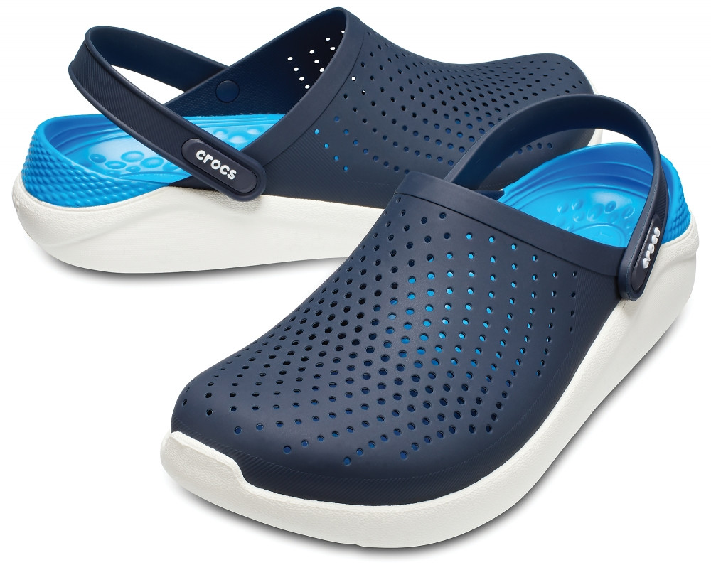 

Сабо Crocs LiteRide Clog 42 Темно-синий/белый 204592