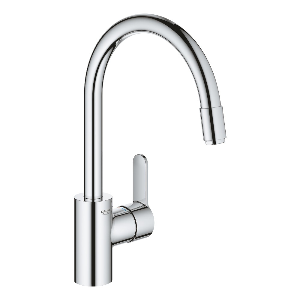 

Кран для кухни с вытяжной лейкой GROHE Eurostyle Cosmopolitan хром латунь 31126004