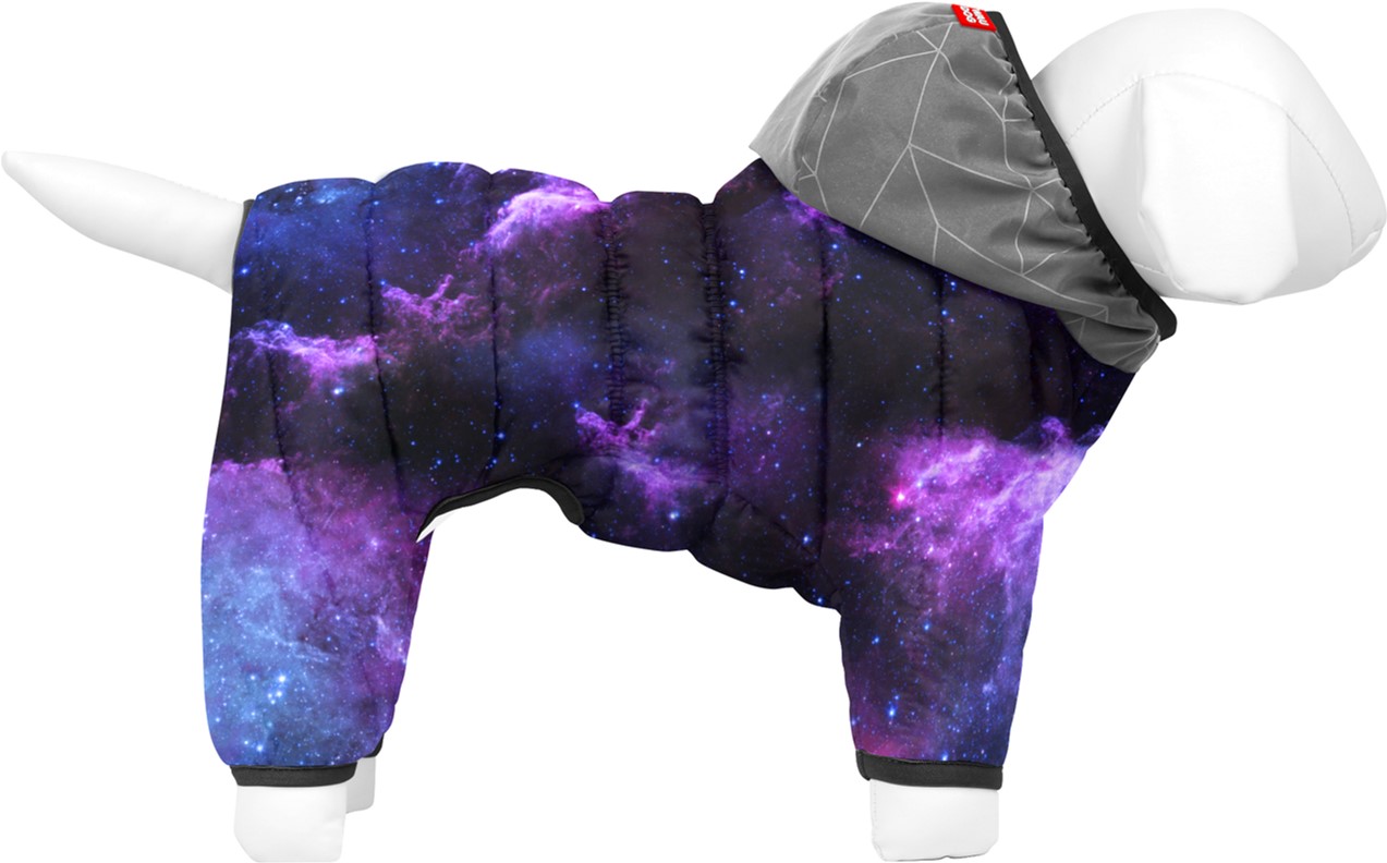 

Комбинезон для собак COLLAR WAUDOG Clothes рисунок "NASA21", L50, В 70-74 см, С 47-50 см (5451-0148Collar)