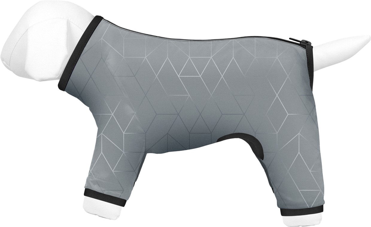 

Дождевик для собак COLLAR WAUDOG Clothes светоотражающий, XS25, В 36-38 см, С 26-28 см