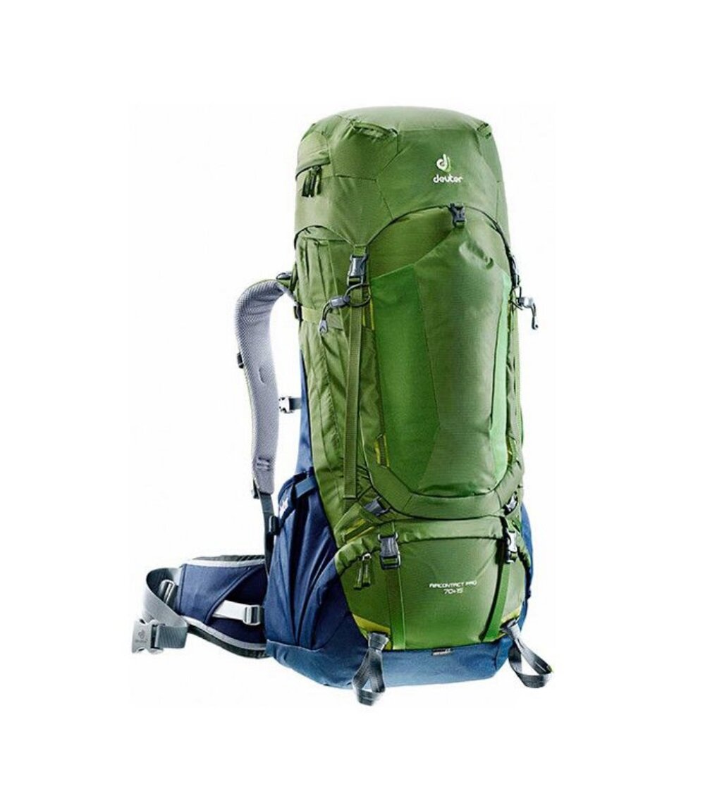 

Рюкзак Deuter Aircontact PRO 70+15 One size Pine/navy (3330317 2312)