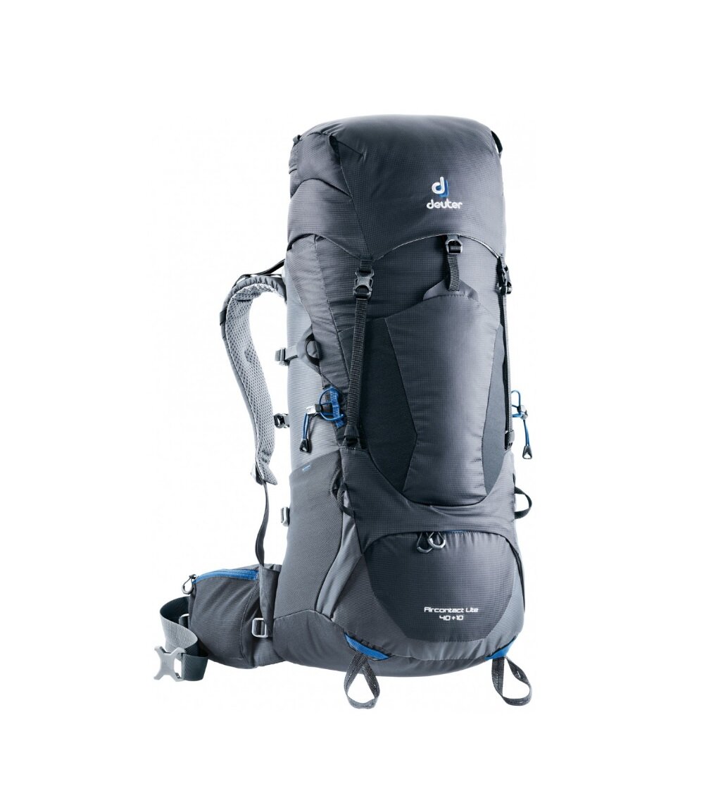 

Рюкзак Deuter Aircontact Lite 40+10 One size Black/graphite (3340118 7403)