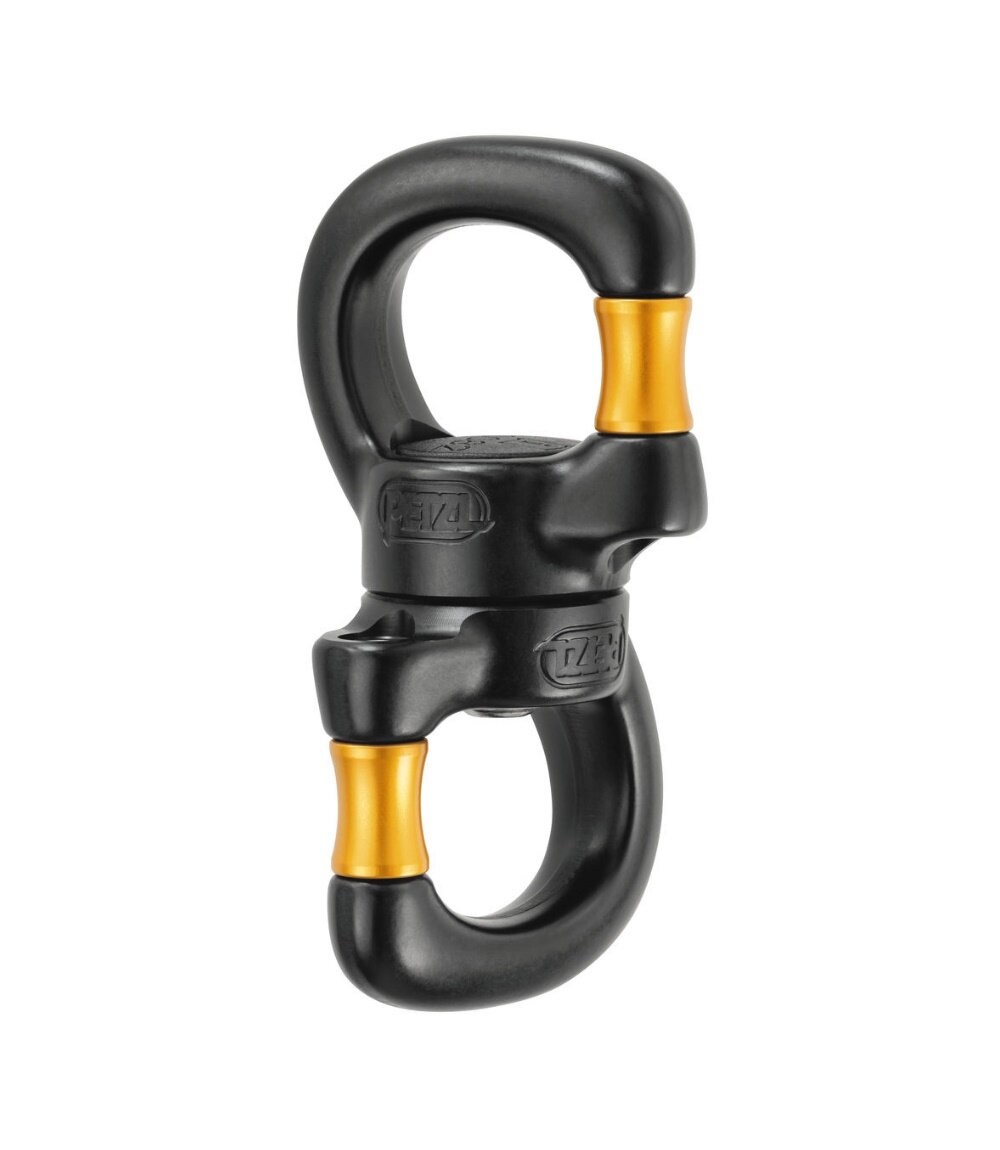

Вертлюг Petzl Swivel Open yellow/black (P58 SO)