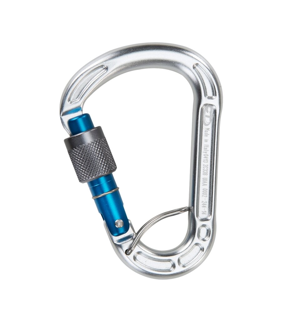 

Карабин Climbing Technology Concept HMS SGL Spring Bar polished /blue (2C3380L XTZ)
